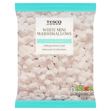 Tesco White Mini Marshmallows 100G