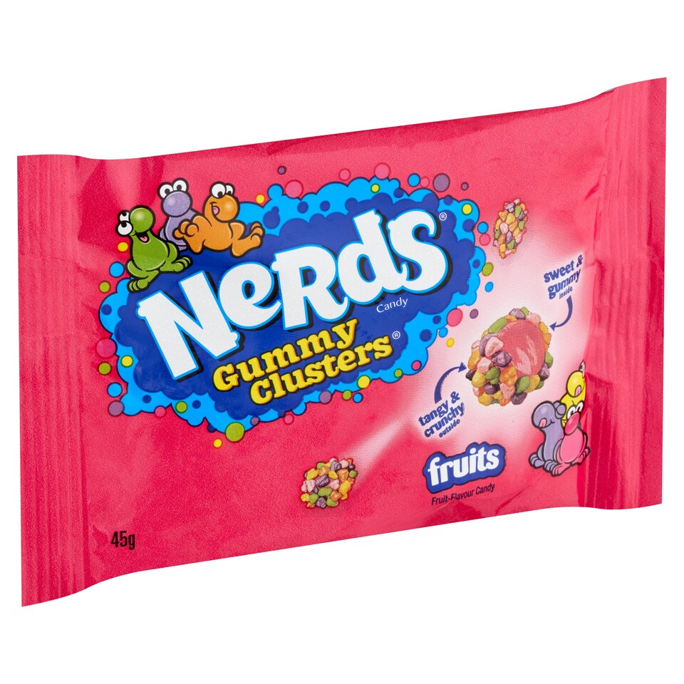 Nerds Gummy Clusters gyümölcsös gumicukor 45 g  1. kép