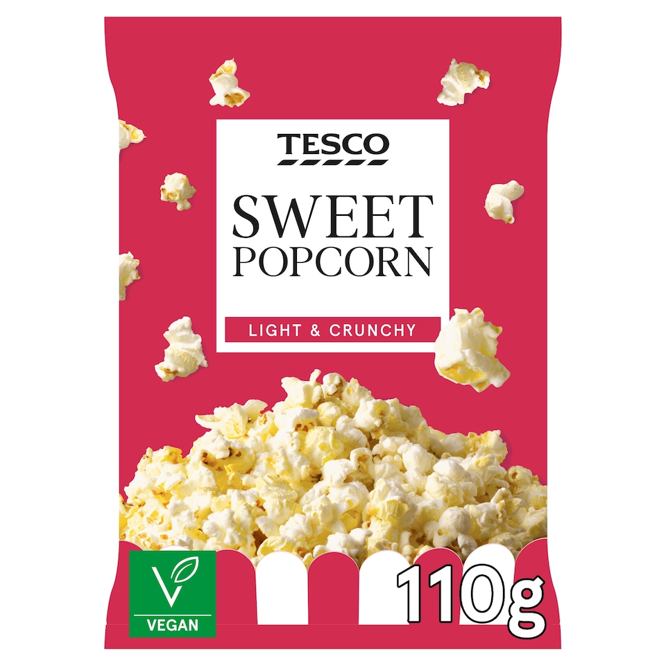 Tesco Sweet Popcorn 110G