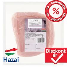 Tesco friss pulykamell filé 450 g