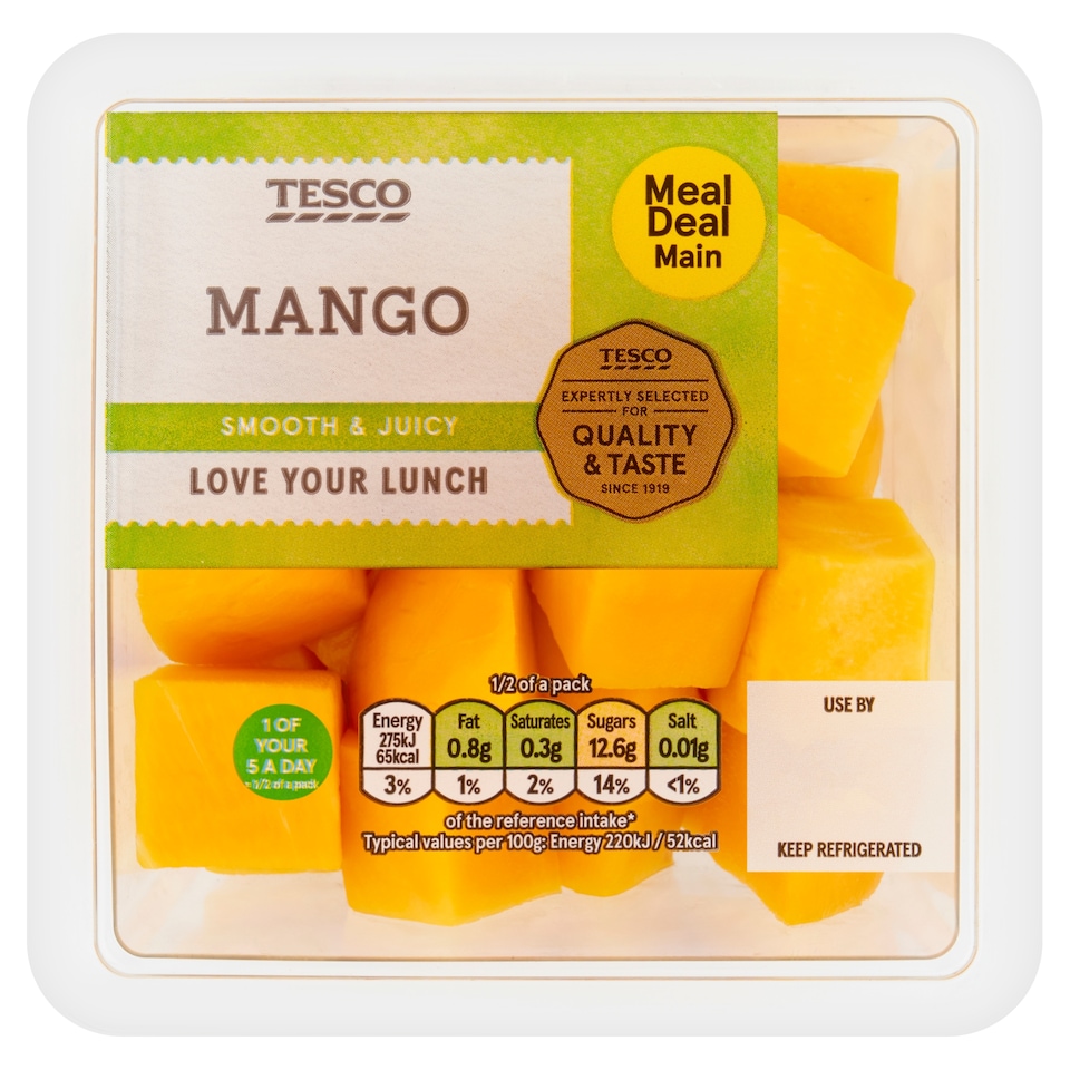Tesco Mango Chunks 250G (FOS) 