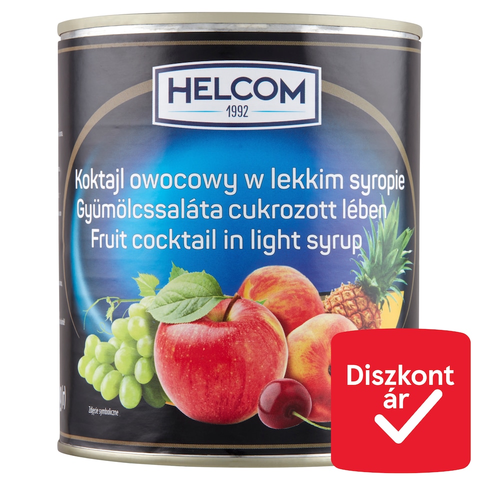 image 1 of Helcom Fruit Cocktail in Light Syrup 820 g