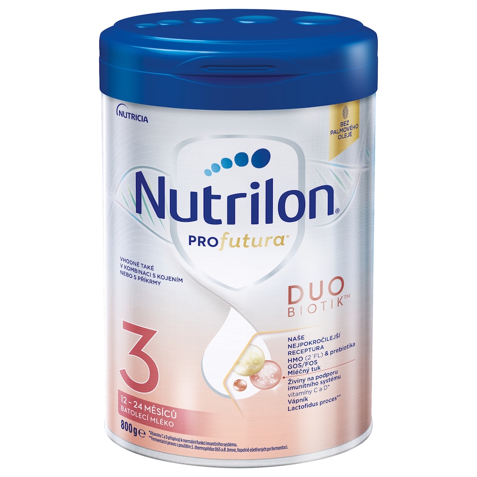 Obrázek 1 pro produkt NUTRILON Profutura Duobiotik 3 batolecí mléko 800g