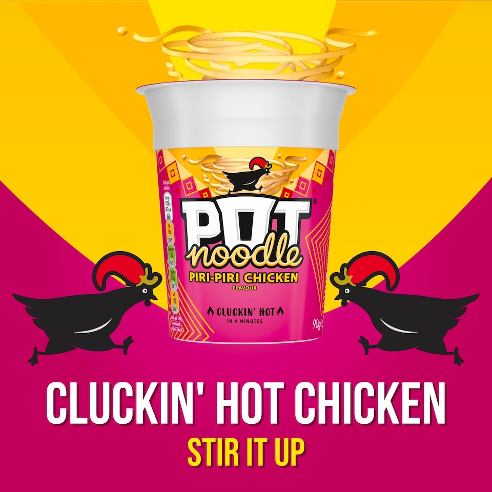 image 1 of Pot Noodle Piri Piri Chicken Instant Noodles 90g
