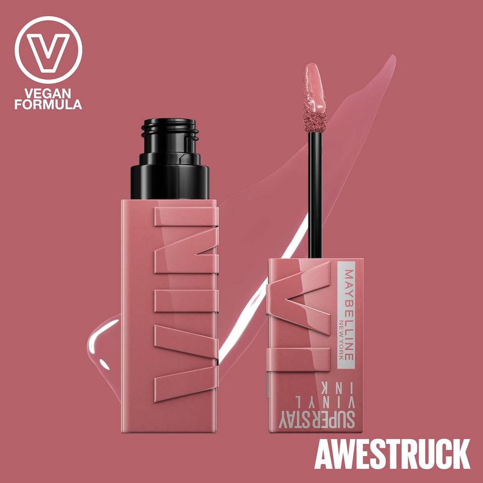 image 1 of Maybe Super Stay Vinyl Awestruck Liquid Lipstick
