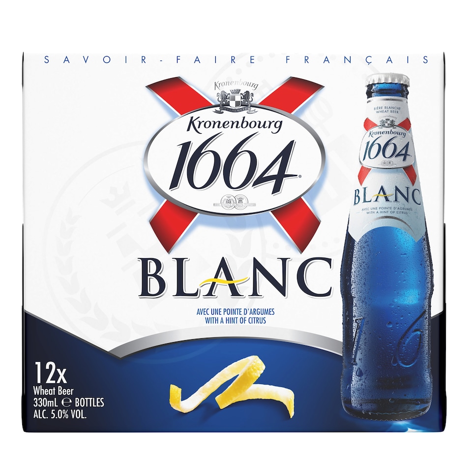 Kronenbourg 1664 Blanc Beer 12 X 330Ml