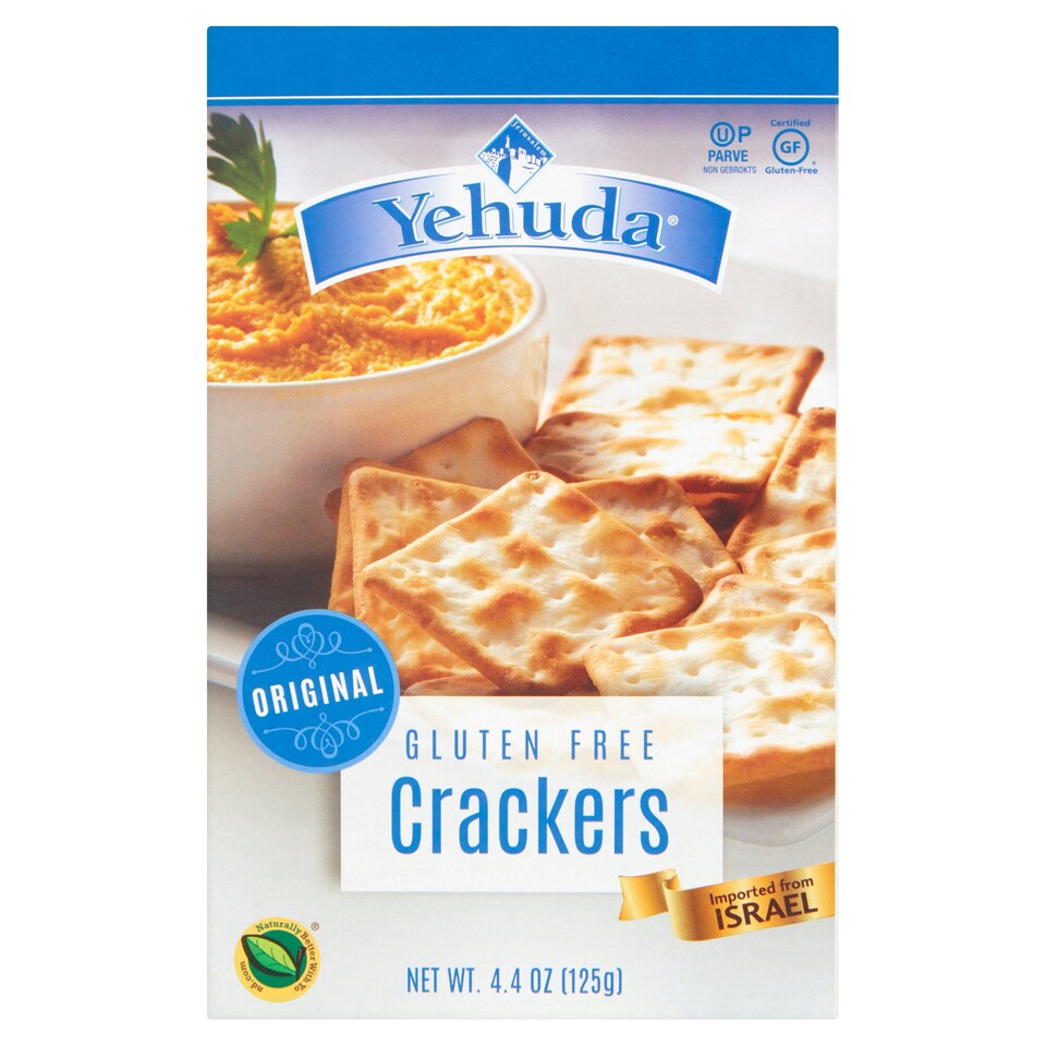 Yehuda Gluten Free Crackers 125G Tesco Groceries