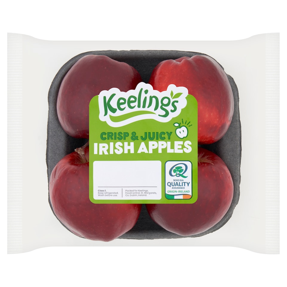 Keelings Irish Apple Tray 4 Pack