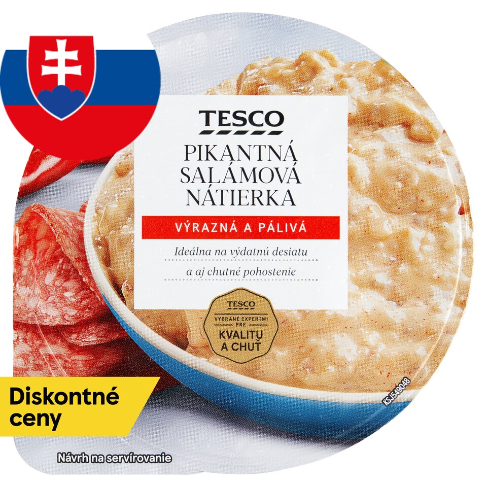 Tesco Spicy Salami Spread 135 g