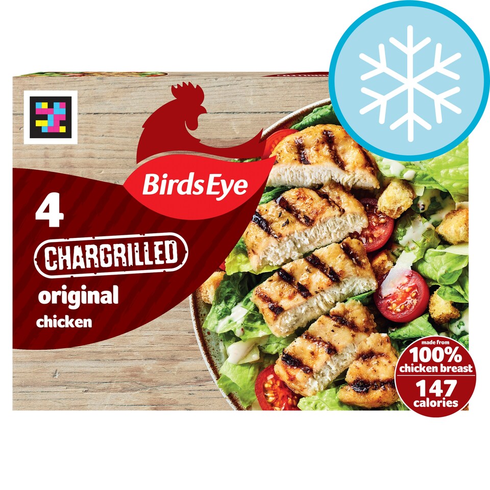 Birds Eye 4 Original Chicken Chargrills 340G