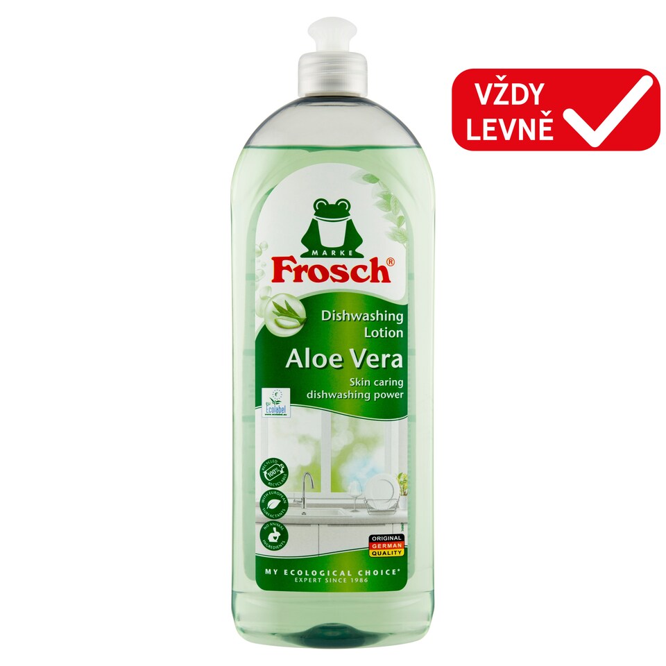 Obrázek 1 pro produkt Frosch Lotion pro mytí nádobí aloe vera 750ml