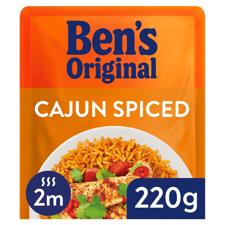 image 1 of Ben's Original Cajun Spiced Microwave Rice 220G