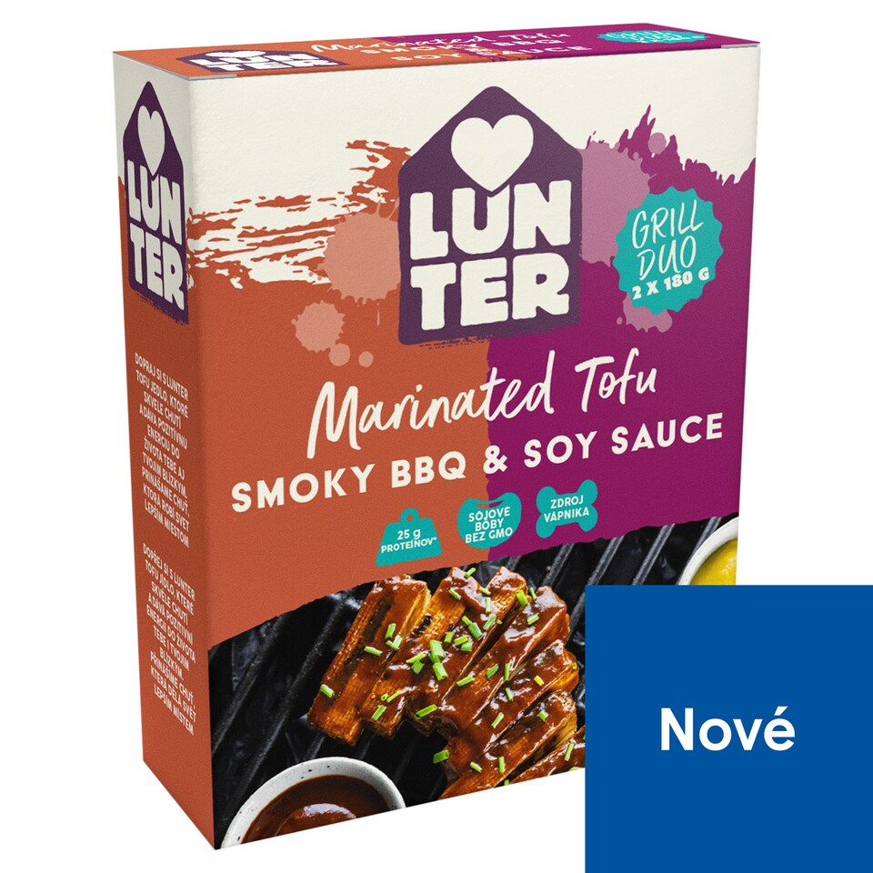 LUNTER Grill duopack Smoky BBQ & Soy Sauce 2 x 180g (360g)