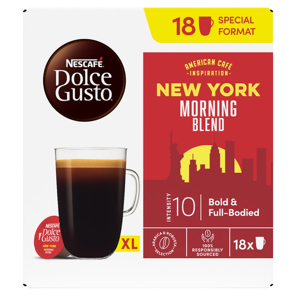 obrázok 1 z NESCAFÉ Dolce Gusto Grande New York - káva v kapsulách - 18 ks