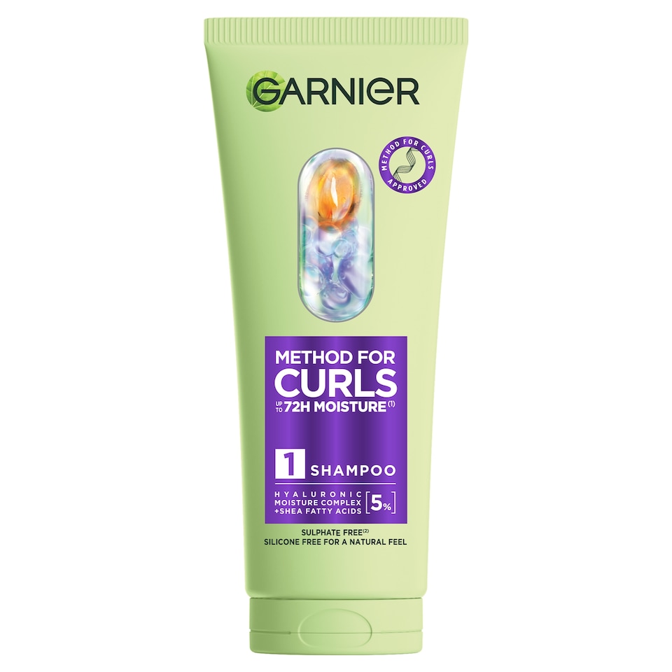 image 1 of Garnier Method For Curls Shampoo 200ml