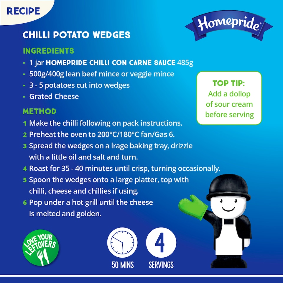 image 1 of Homepride Chilli Cooking Sauce 485G