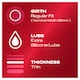 image 3 of Durex Thin Feel Condoms Enhanced Sensitivity Regular Fit 6 Pack