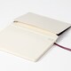 image 4 of Agenzio Soft Touch Large Ruled Notebook Beetroot