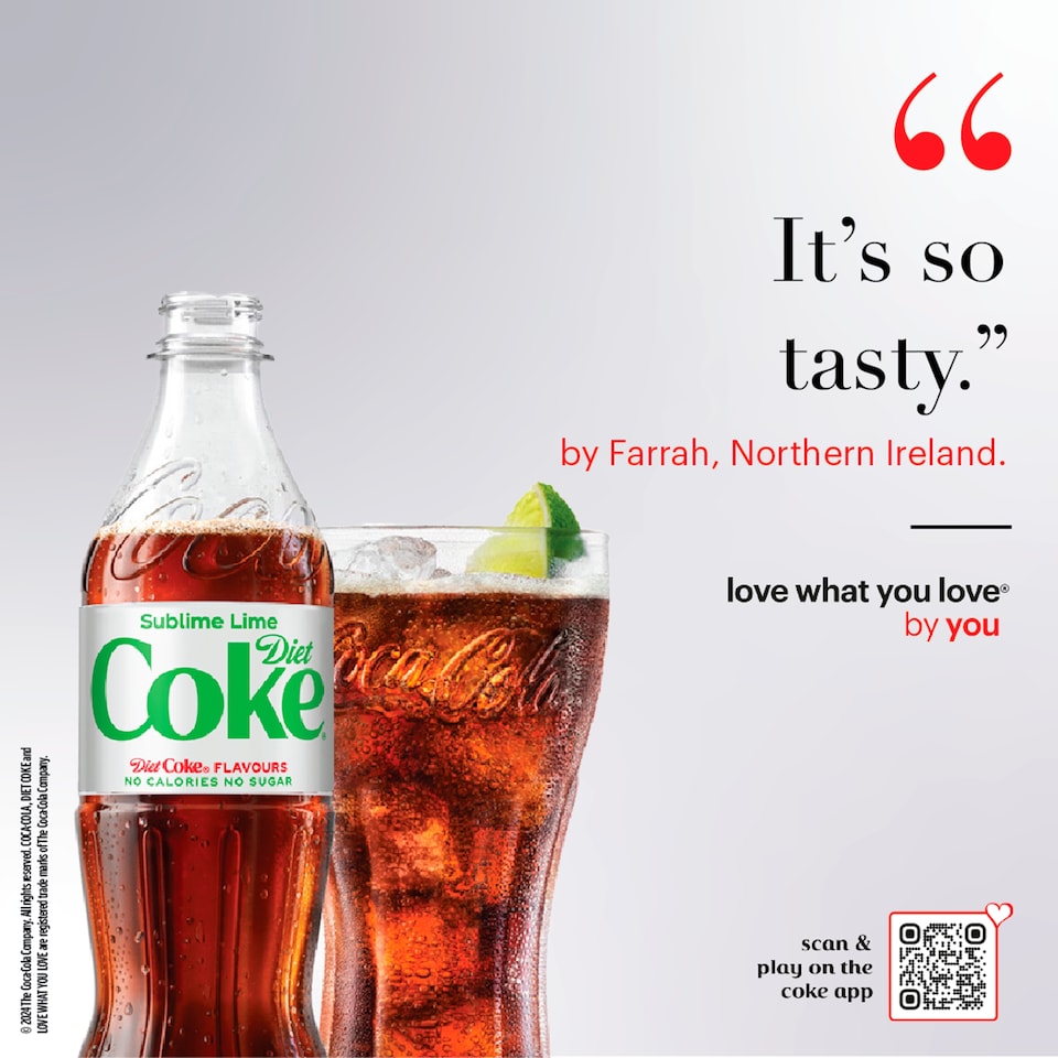 image 1 of Diet Coke Sublime Lime 500Ml