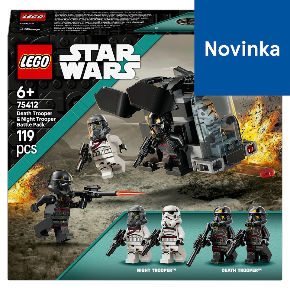obrázok 1 z LEGO Star Wars 75412 Bojový balíček: Death Trooper a Night Trooper