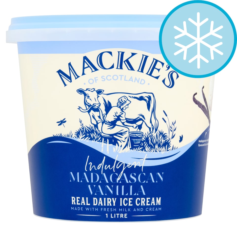 Mackie Indulgent Madagascan Vanilla 1 Litre