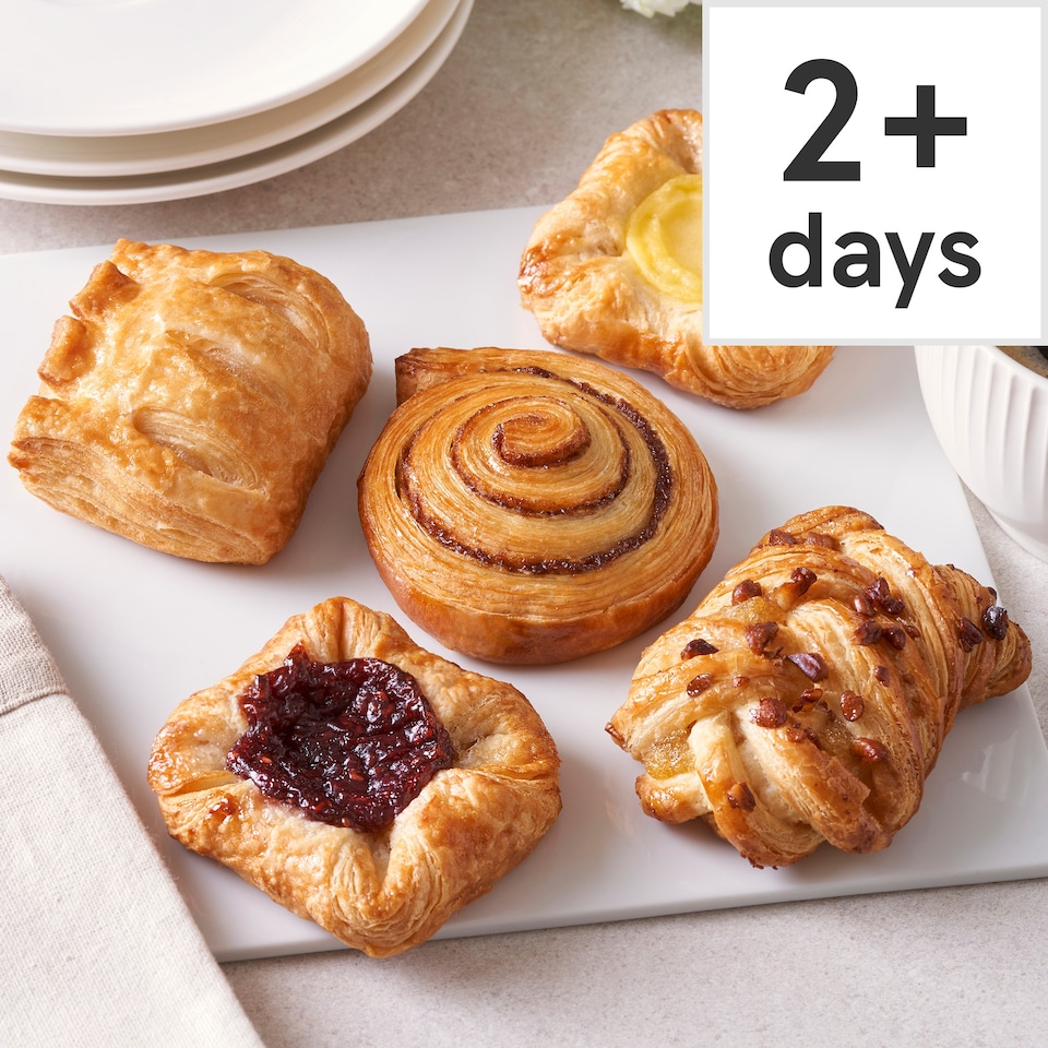 image 1 of Tesco Mini Danish Pastries Selection 5 Pack