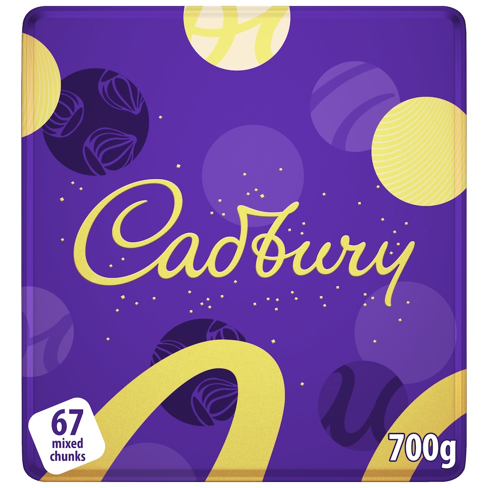 CADBURY DAIRY MILK CHUNK TIN 700G