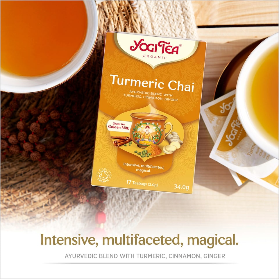 image 1 of Yogi Tea® Turmeric Chai Organic 17bags x 34g