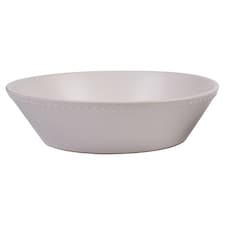 F&F Home White Beau Pasta Bowl
