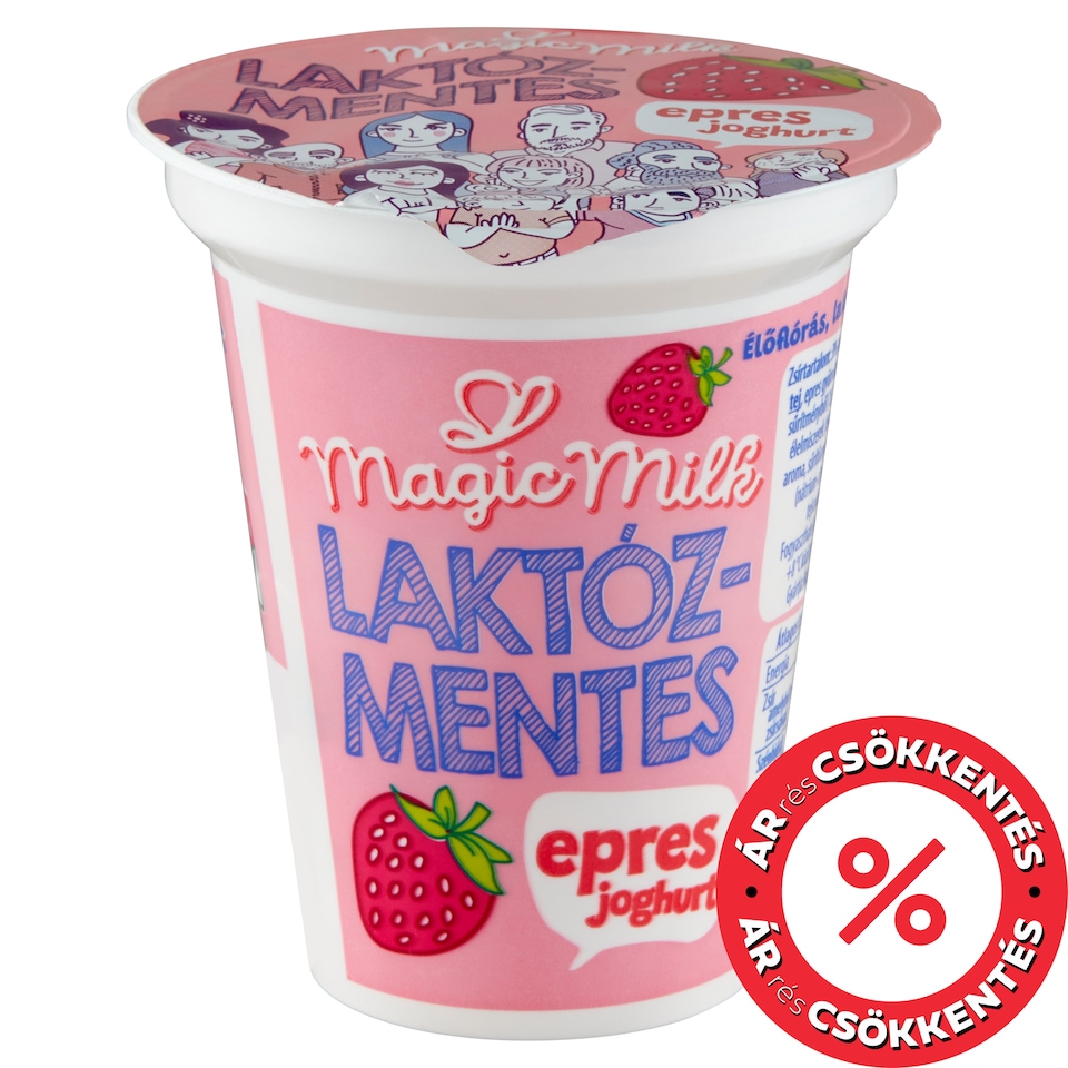 Magic Milk Lactose-Free Strawberry Yogurt 150 g