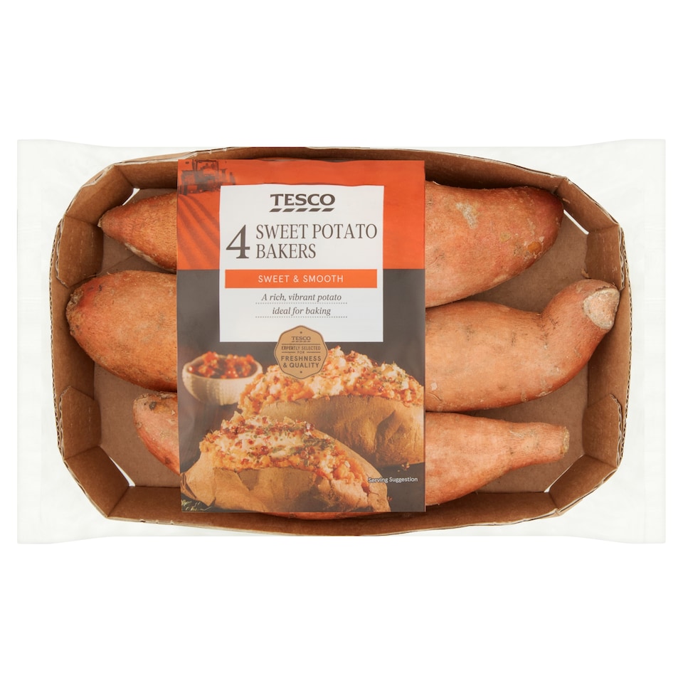 image 1 of Tesco Sweet Potato Bakers
