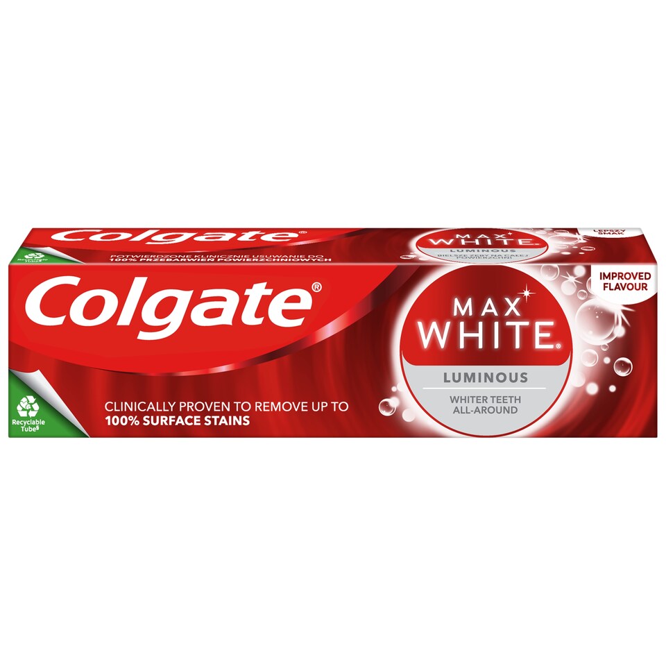 Obrázek 1 pro produkt Colgate Max White Luminous bělicí zubní pasta 75ml
