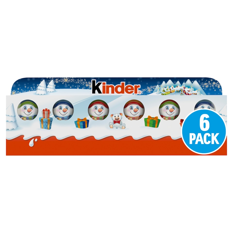 image 1 of Kinder Mini Figures 6 Pack