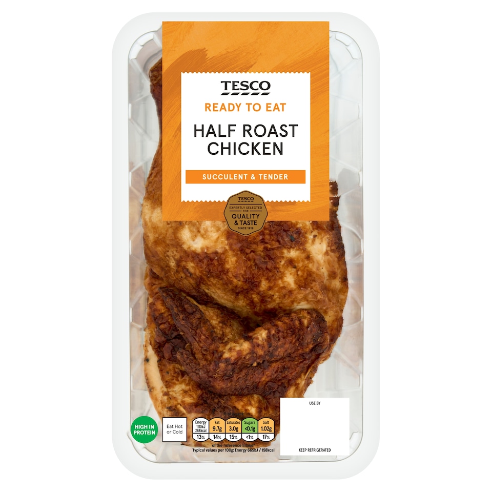 Tesco Roast Half Chicken 500g