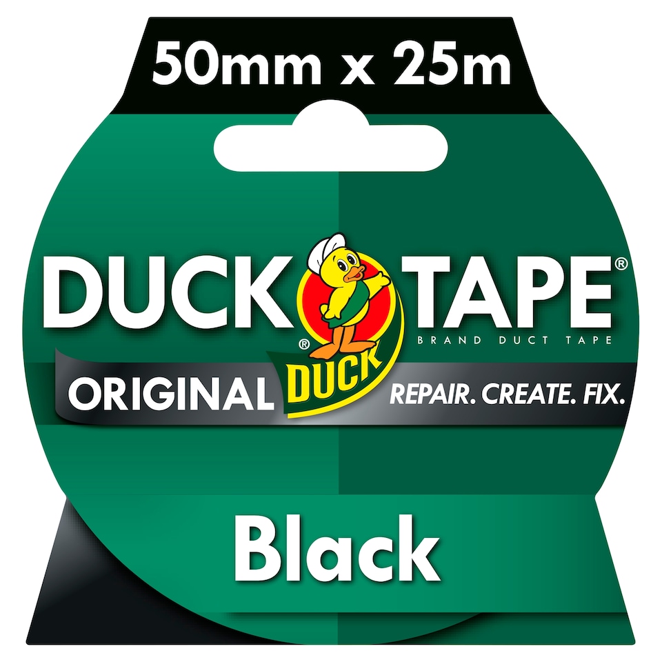 image 1 of Duck Tape 50Mm X 25M Black