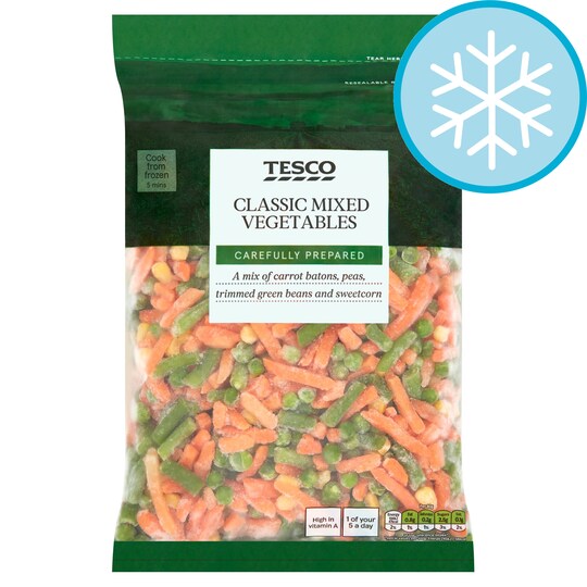 Tesco Mixed Vegetables 1Kg Tesco Groceries