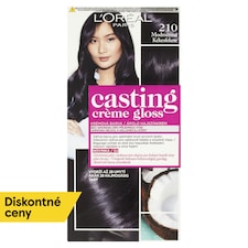 L'Oréal Paris Casting Creme Gloss, semipermanentná farba 210 MODROČIERNA, 48 +72 +60 ml