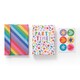 image 2 of Paperchase Rainbow 6 Pack Party Invitations