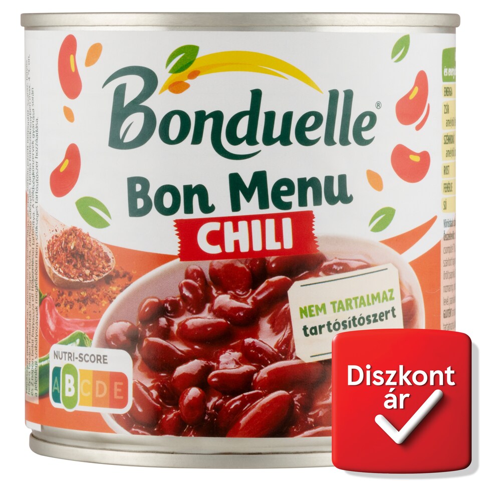 image 1 of Bonduelle Bon Menu Chili Red Bean in Hot Mexican Sauce 430 g