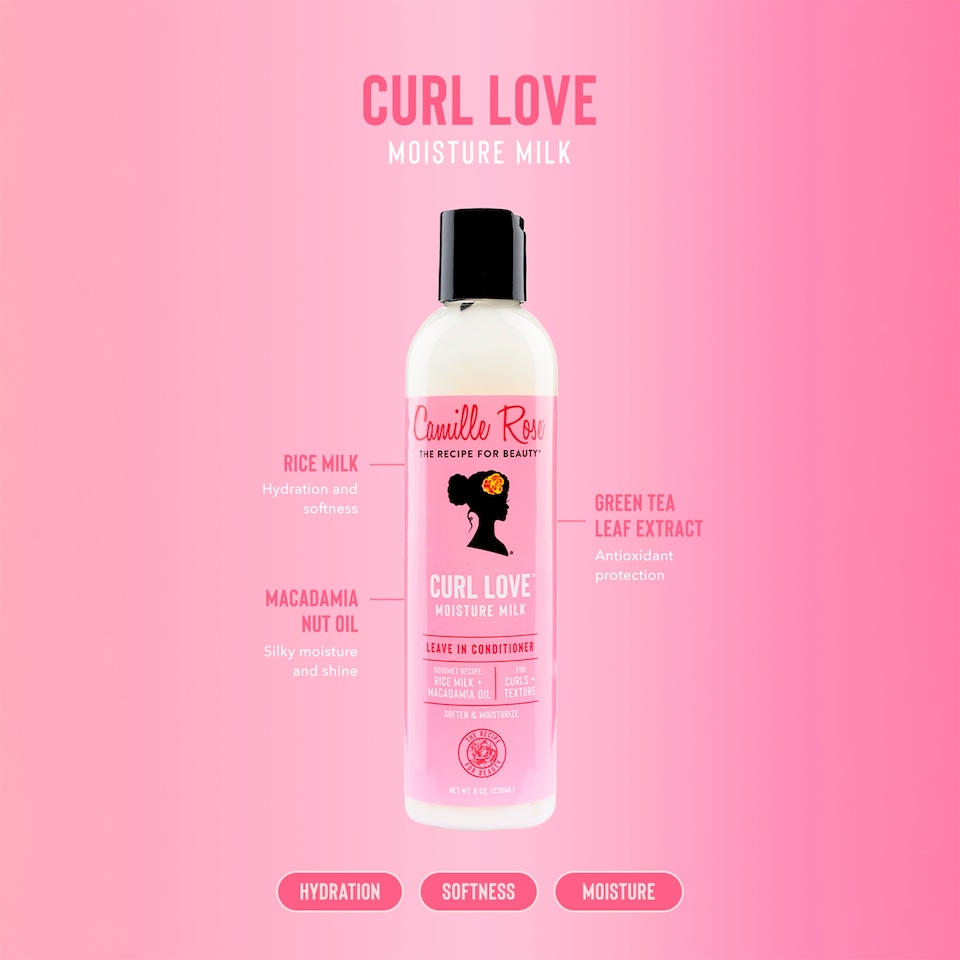 image 1 of Camille Rose curl love moisture milk 240ml