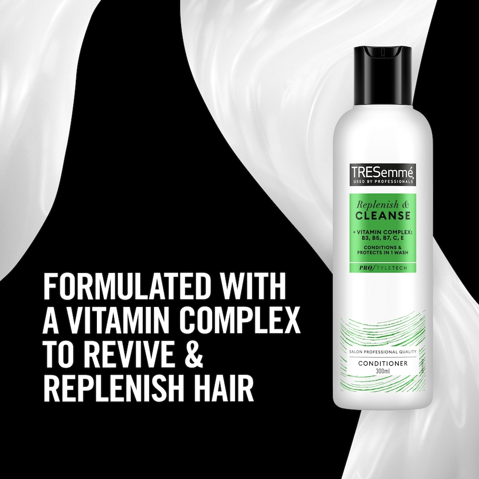 image 1 of Tresemme Replenish & Cleanse Conditioner 300ml