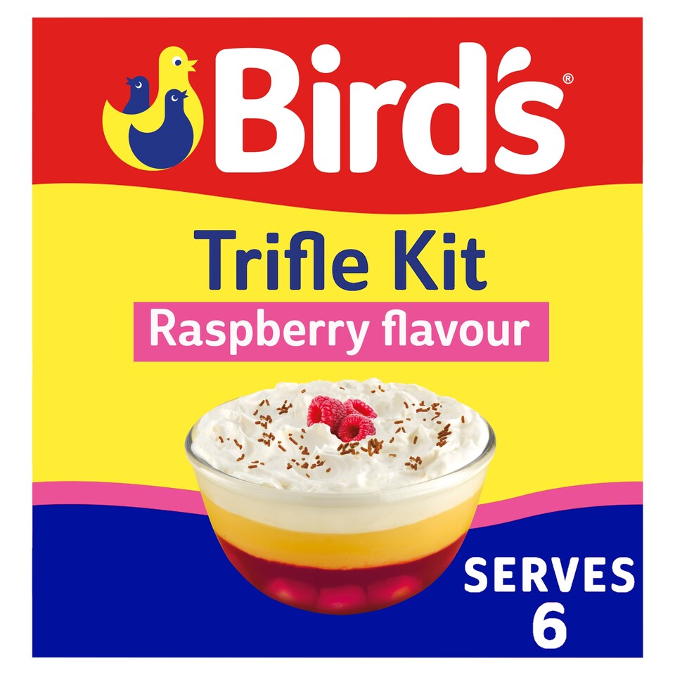 Birds Trifle Kit Raspberry Serve 6 141G