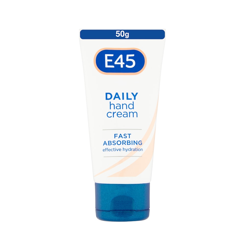 image 1 of E45 Daily Moisturiser Hand Cream for Dry Hands 50g