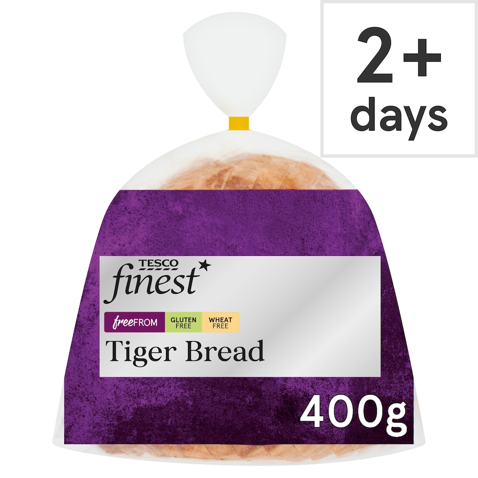 Tesco Finest Free From Tiger Bread 400G
