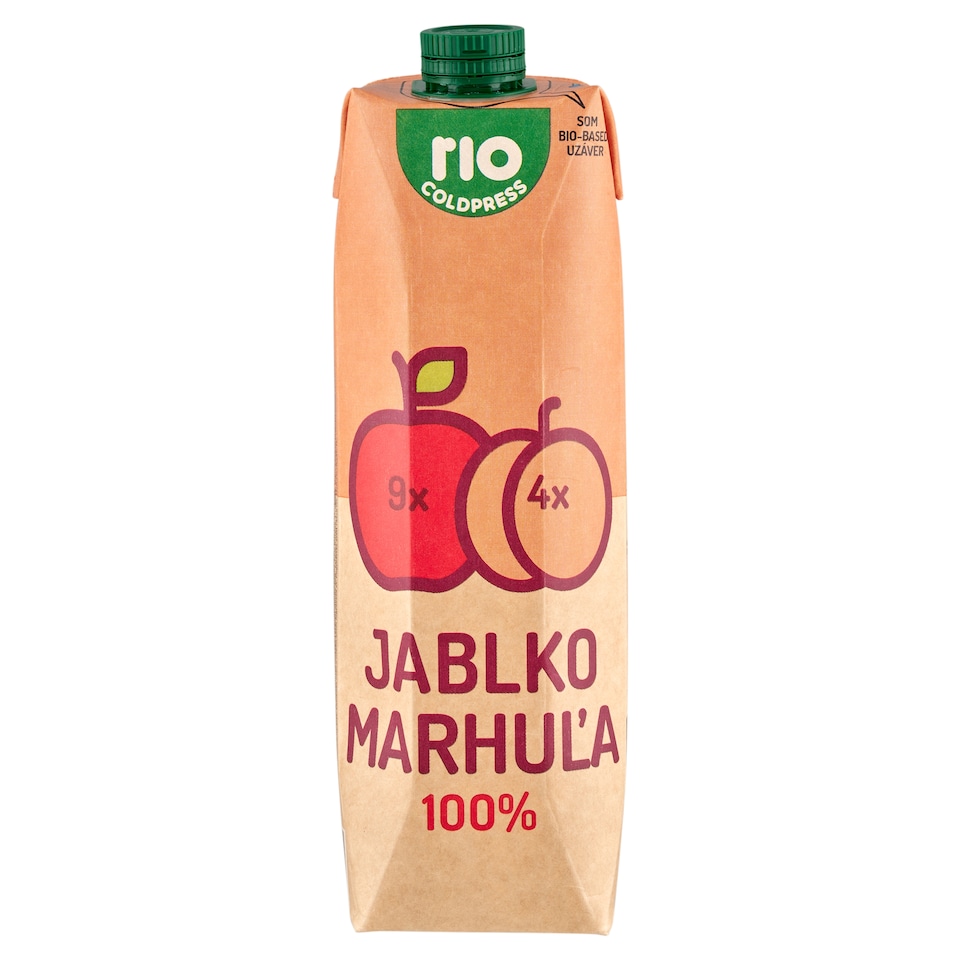 Obrázek 1 pro produkt Rio Cold Press 100% jablko meruňka 1l