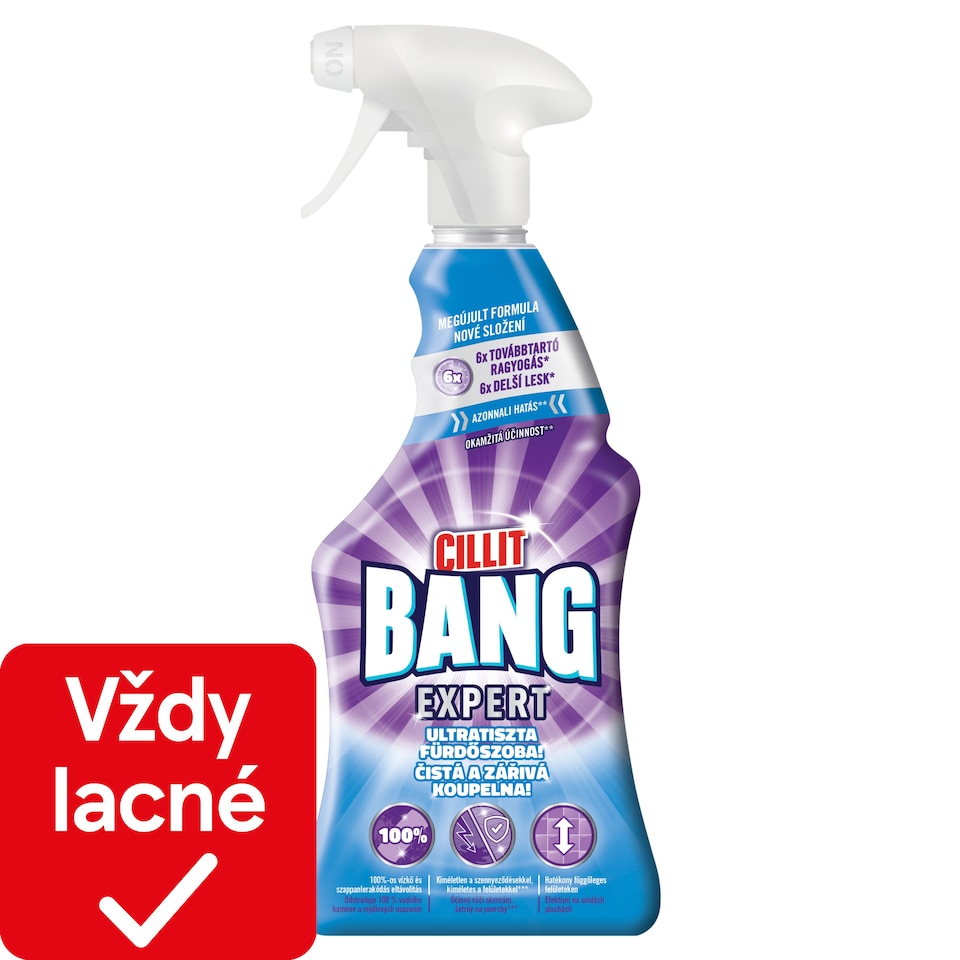 Cillit Bang EXPERT Čistá a žiarivá kúpeľňa 750 ml