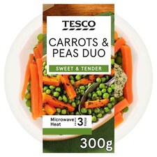 Tesco Carrots & Peas Duo 300g