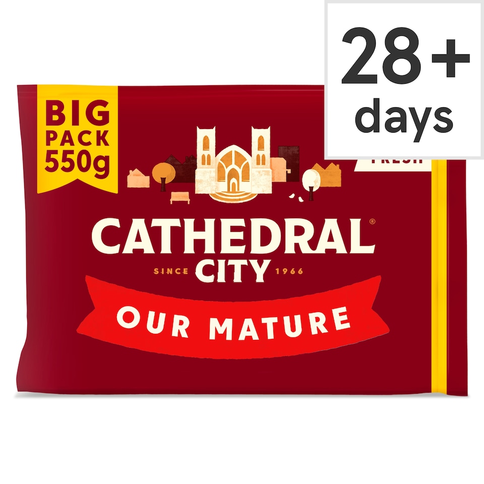 image 1 of Cathedral City Mature Cheddar Cheese 550 G