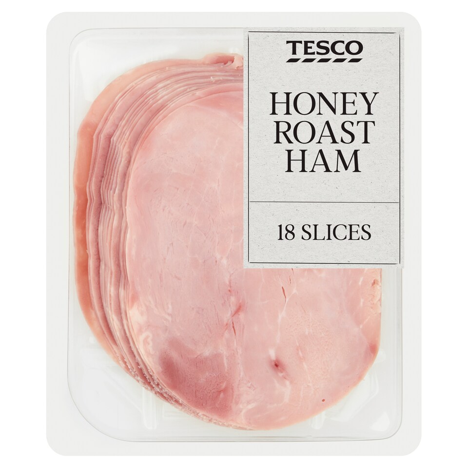 Tesco Honey Roast Ham 18 Slices 380G