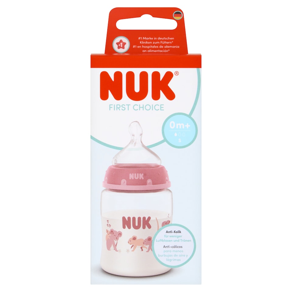 NUK FIRST CHOICE 0M+ KOALA BOTTLE 150ML
